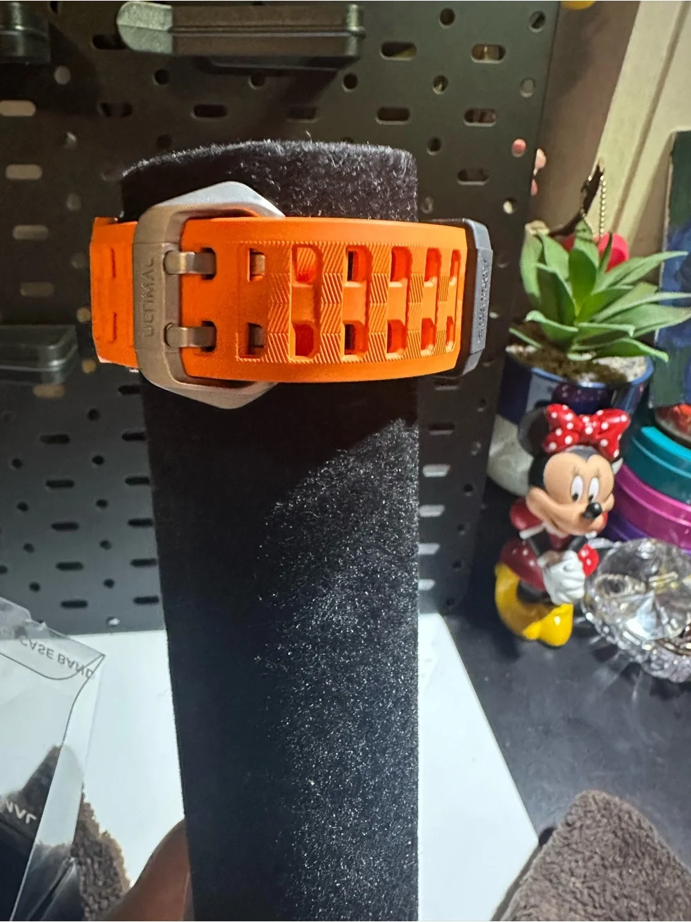 Shield Protect Case Band for Apple Watch - Black & Orange